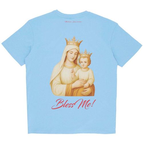 T-shirt Maglietta Uomo Marias Del Carmine Tee Baltic Blue - Mea Culpa - Modalova