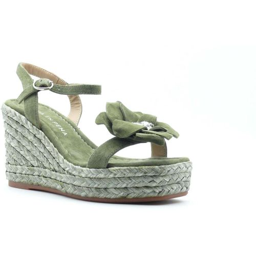 Sandales compensées V251285 Khaki - ALMA EN PENA - Modalova