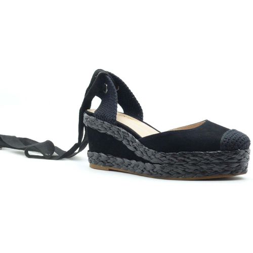 Sandales compensées V240930 Black - ALMA EN PENA - Modalova