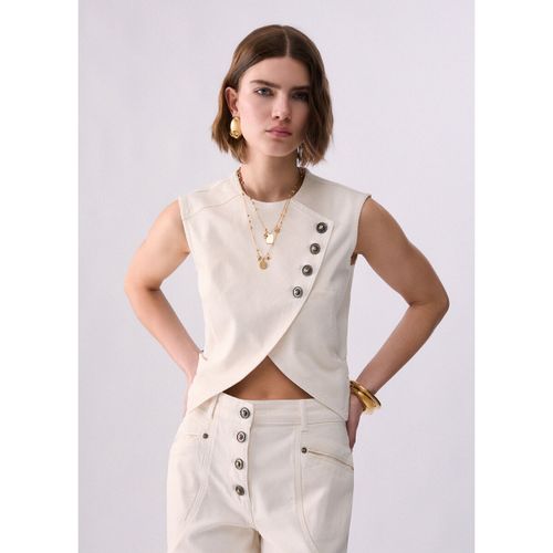 Gilets de costume Gilet Ajusté Asymétrique - Liu Jo - Modalova
