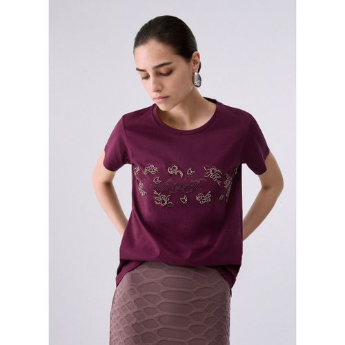 T-shirt Liu Jo T-shirt avec strass - Liu Jo - Modalova