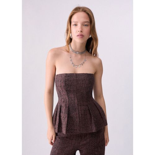 Blouses Top Jacquard Animalier - Liu Jo - Modalova