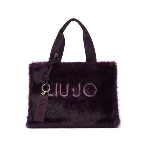 Sac à main Petit sac fourre-tout en teddy - Liu Jo - Modalova