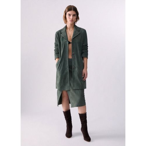 Veste Liu Jo Veste longue en daim - Liu Jo - Modalova