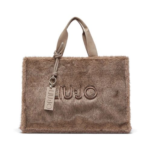 Sac à main Grand sac fourre-tout en teddy - Liu Jo - Modalova
