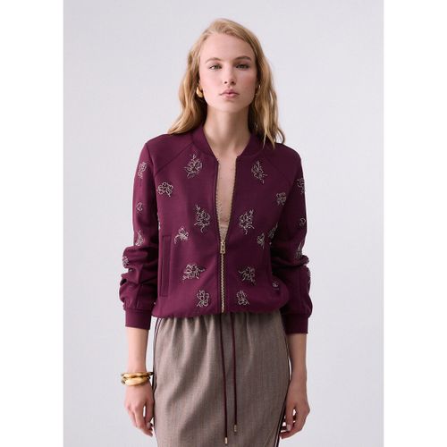 Veste Sweat-shirt avec Broderies Bijoux - Liu Jo - Modalova