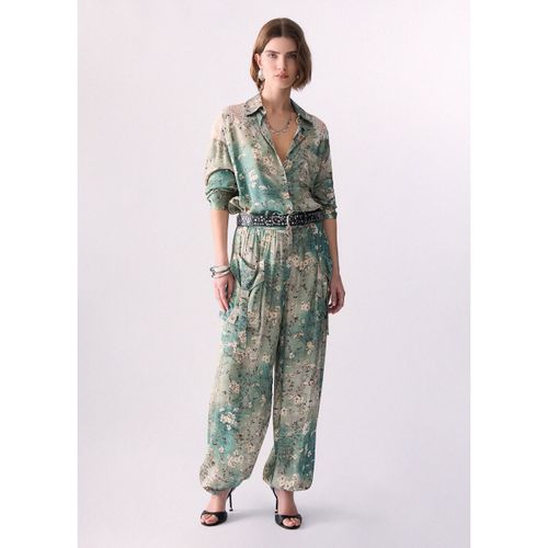 Pantalon Pantalon en satin imprimé - Liu Jo - Modalova