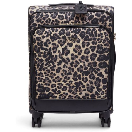 Valise Trolley à imprimé animalier - Liu Jo - Modalova