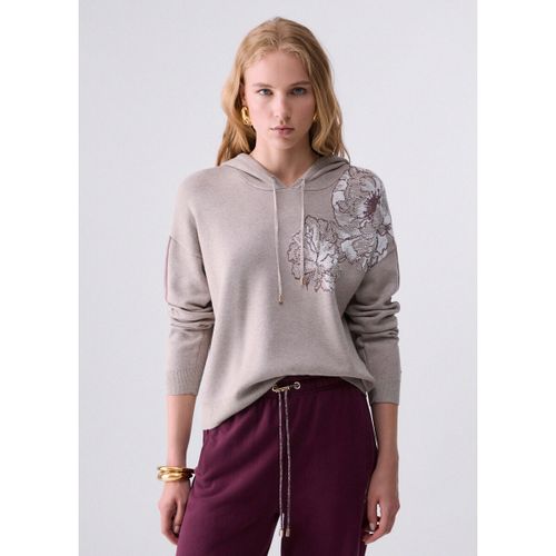 Sweat-shirt Sweat à capuche jacquard - Liu Jo - Modalova
