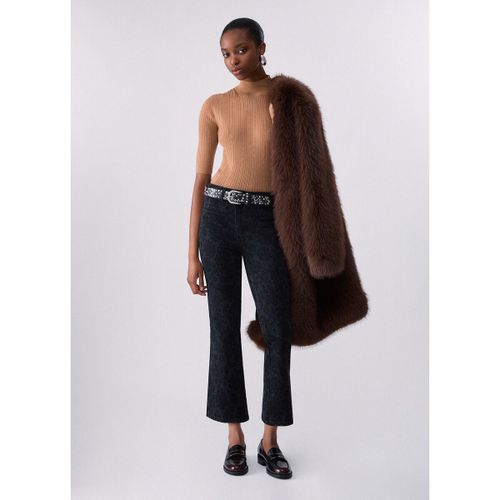 Jeans Jean bootcut avec détail laser - Liu Jo - Modalova