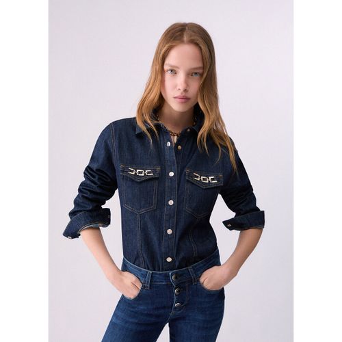 Chemise Chemise en denim coupe slim - Liu Jo - Modalova