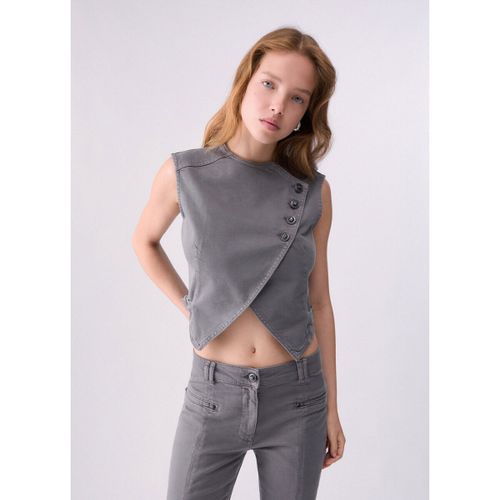 Gilets de costume Gilet Ajusté Asymétrique - Liu Jo - Modalova