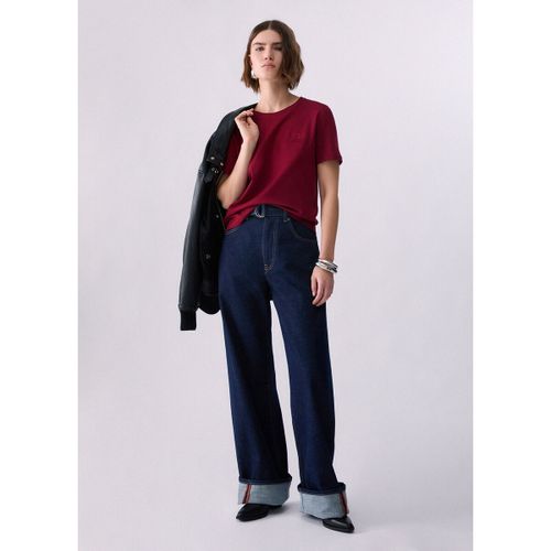Jeans Jean évasé avec revers - Liu Jo - Modalova