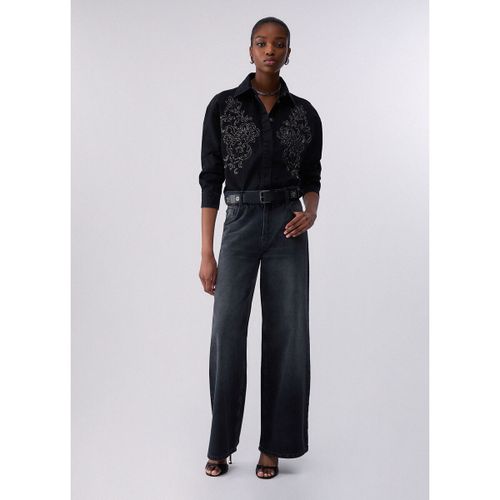 Jeans Jean évasé avec ceinture - Liu Jo - Modalova