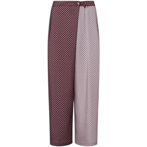 Pantalon Pantalon bicolore en sergé - Liu Jo - Modalova