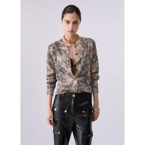 Gilet Cardigan en maille imprimée - Liu Jo - Modalova