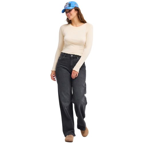 T-shirt Roxy Time Off Pointelle - Roxy - Modalova
