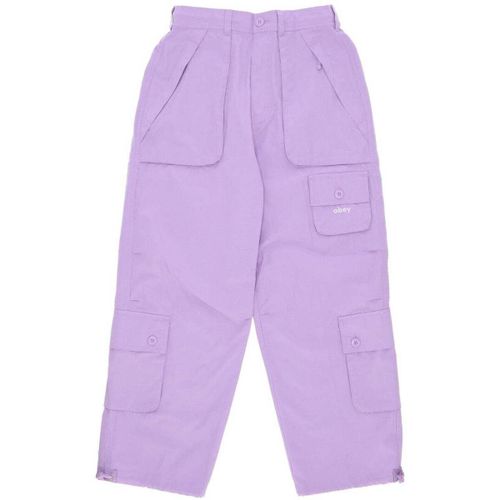 Pantalon Raine Utility Cargo Pant Digital Lavender - Obey - Modalova