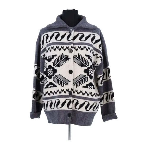 Gilet Notshy Cardigan en laine gris - Notshy - Modalova