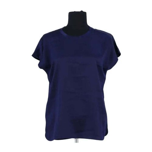 Blouses Top sans manche en soie bleu - Pinko - Modalova