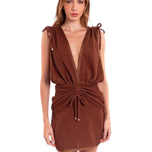 Robe courte Despi Shiny Mocha - Despi - Modalova