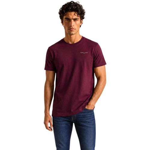 T-shirt TJM SLIM LINEAR CHES DM0DM21780 - Tommy Hilfiger - Modalova