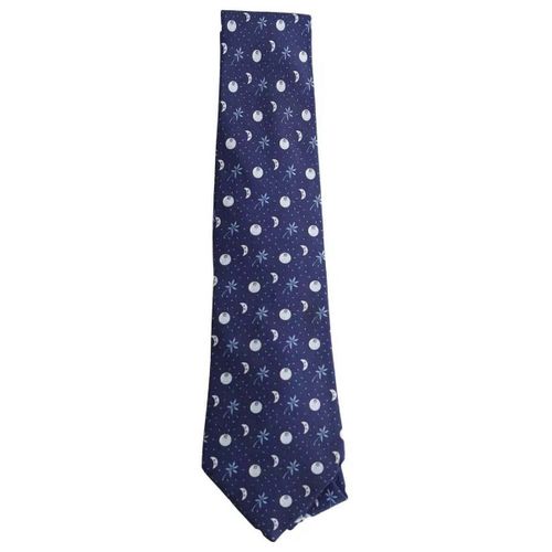 Cravates et accessoires Cravate bleue - Hermès Paris - Modalova