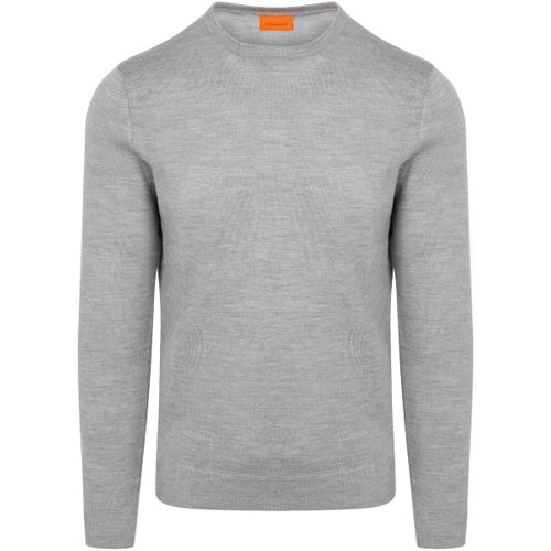 Sweat-shirt Pull Laine Mérinos Gris Mid - Suitable - Modalova
