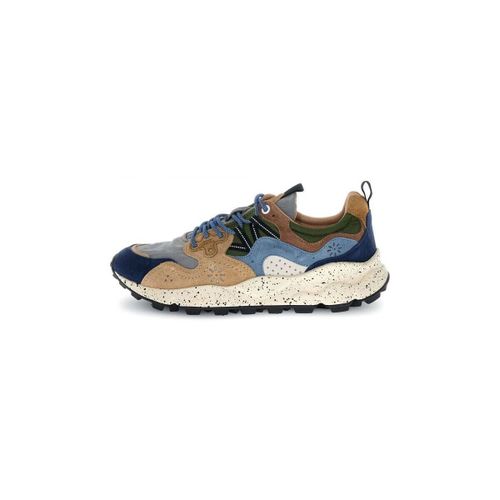 Baskets YAMANO 3 - 2017816 01 2C32-NAVY-LIGHT-BROWN-GREY - Flower Mountain - Modalova