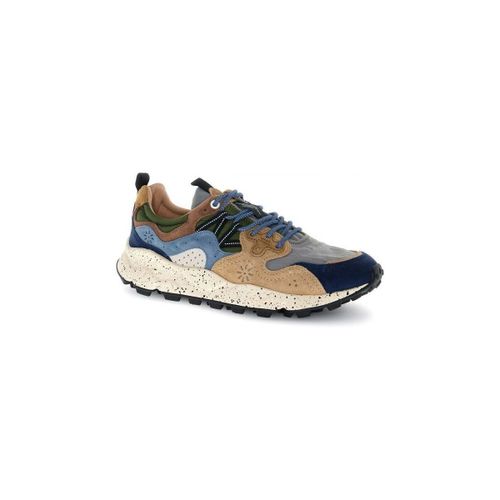 Baskets YAMANO 3 - 2017816 01 2C32-NAVY-LIGHT-BROWN-GREY - Flower Mountain - Modalova