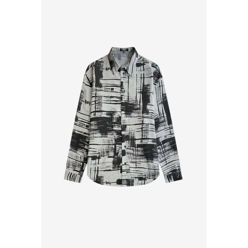 Chemise Chemise oversize 100% lin fabriquée en France - Erverte Paris - Modalova