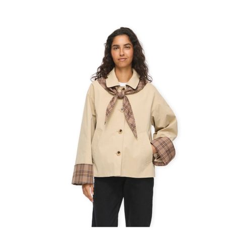 Manteau Avara Jacket - Fields of Rye/Check Scar - Vila - Modalova