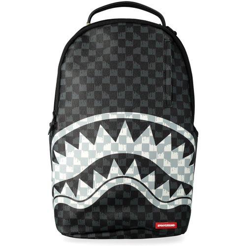 Sac a dos And White Drip Check Shark » - Sprayground - Modalova