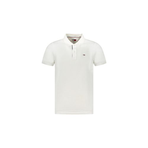 Polo POLO MANCHES COURTES BLANC - Tommy Hilfiger - Modalova