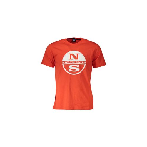 T-shirt T-SHIRT À MANCHES COURTESS ROUGE - North Sails - Modalova