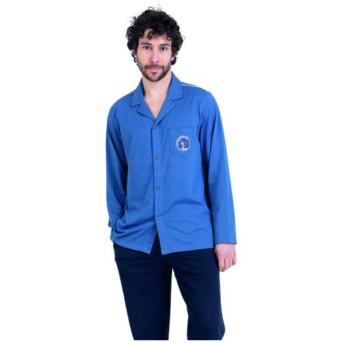 Pyjamas / Chemises de nuit Pyjama long ouvert RAYURES OCEAN CLUB - Athena - Modalova