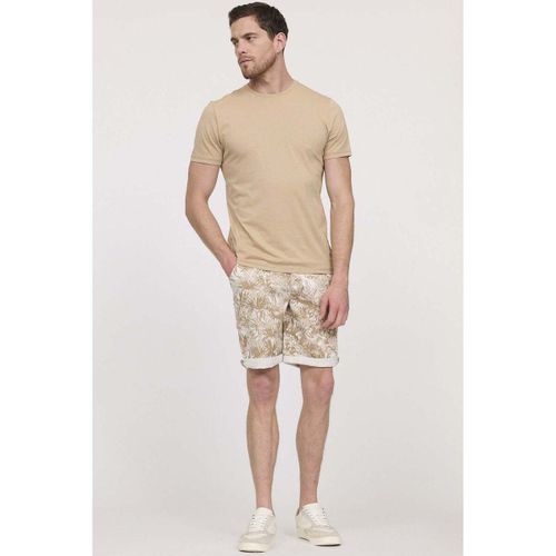 Short Short NARO AOP palmier marron - Lee Cooper - Modalova
