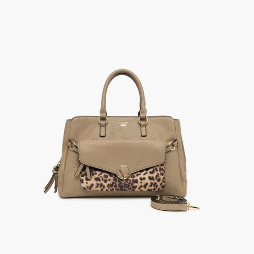 Sac à main Grand sac shopper taupe Tim - Lollipops - Modalova
