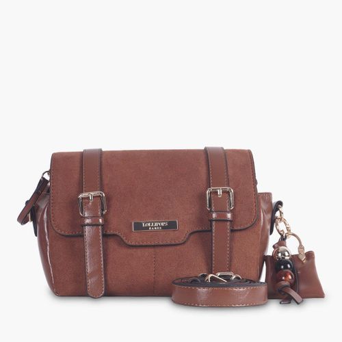 Sac Sac porté épaule camel Tarick - Lollipops - Modalova