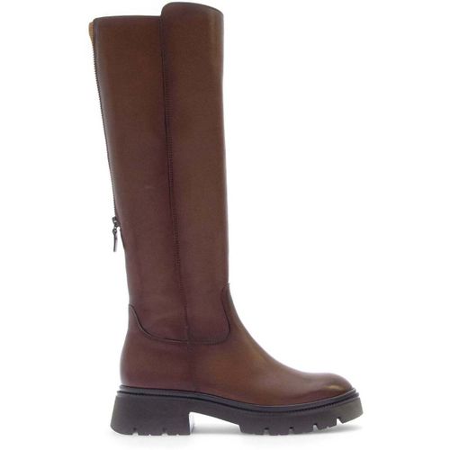 Bottes Bottes en cuir lisse à talon décroché - Gabor - Modalova
