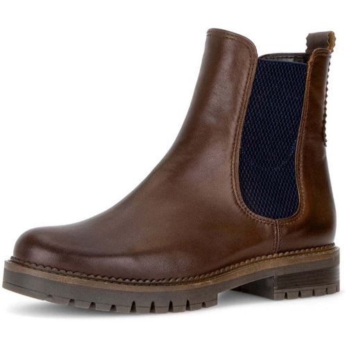 Bottines Bottines en cuir lisse à talon décroché - Gabor - Modalova