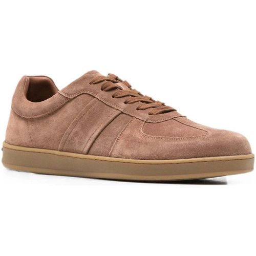 Baskets basses Men's Brown Fashion Sneakers - Alberto Gozzi - Modalova