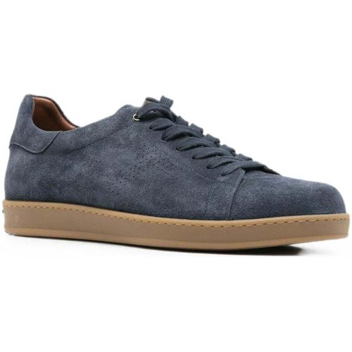 Baskets basses Men's Blue Fashion Sneakers - Alberto Gozzi - Modalova