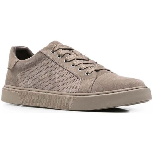 Baskets basses Men's Gray Wedge Fashion Sneakers - Alberto Gozzi - Modalova