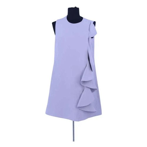 Robe courte Robe en laine bleue - Valentino Bags - Modalova