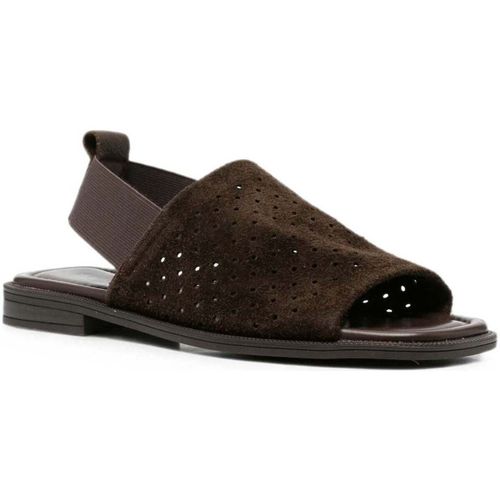 Sandales plates Women's Brown Open-Toe Sandals - Sergio Moretti - Modalova