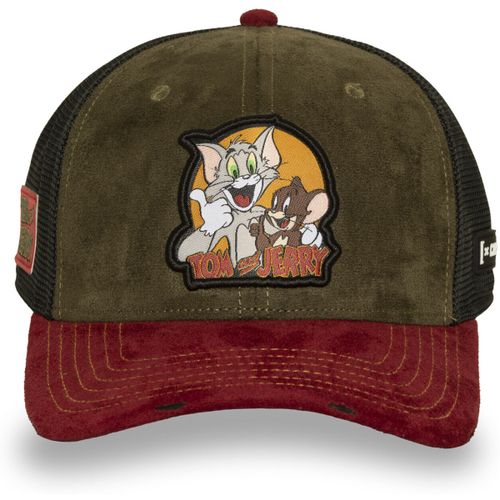 Casquette Casquette Semi curved avec filet et patch Tom Jerry - Capslab - Modalova