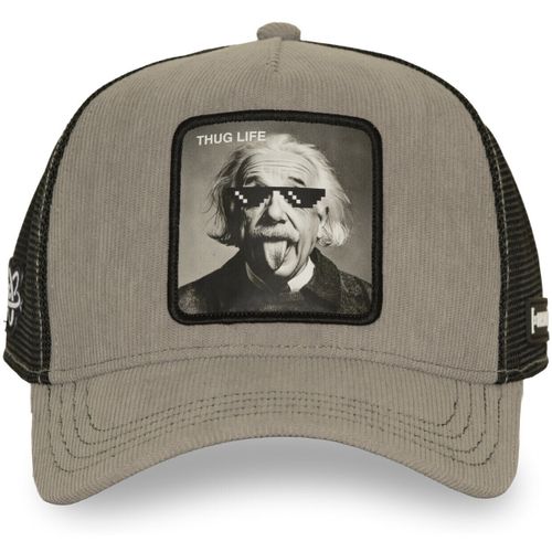 Casquette Casquette trucker avec filet effet velours et patchThug Life - Capslab - Modalova