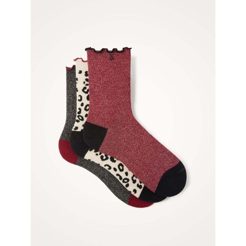 Collants & bas Pack de 3 chaussettes à bords volantés PACK QUINN - Vanessa Wu - Modalova