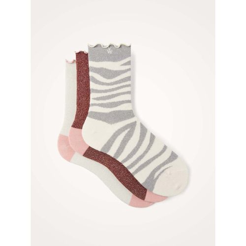 Collants & bas Pack de 3 chaussettes à bords volantés PACK QUINN - Vanessa Wu - Modalova